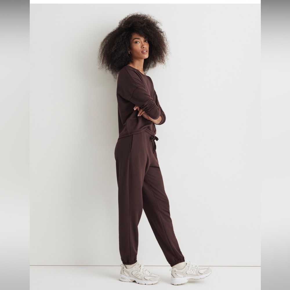 Madewell Superbrushed Easygoing Sweatpants - Picture 3 of 9